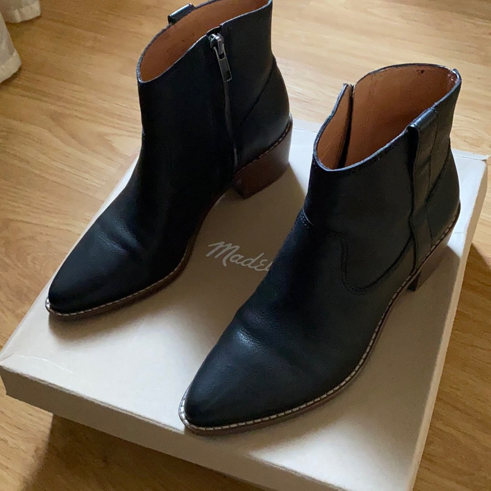 Madewell Western Leather Boots